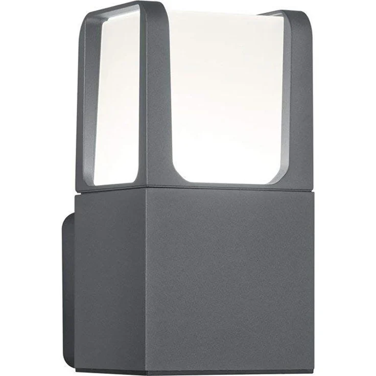 LED Außenleuchte Wandlampe, Alu, anthrazit matt, IP54, 650lm – Bild 2