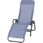 Bito Kippliege anthrazit / taubenblau