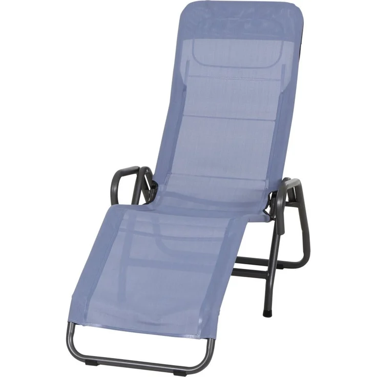 Bito Kippliege anthrazit / taubenblau – Bild 1