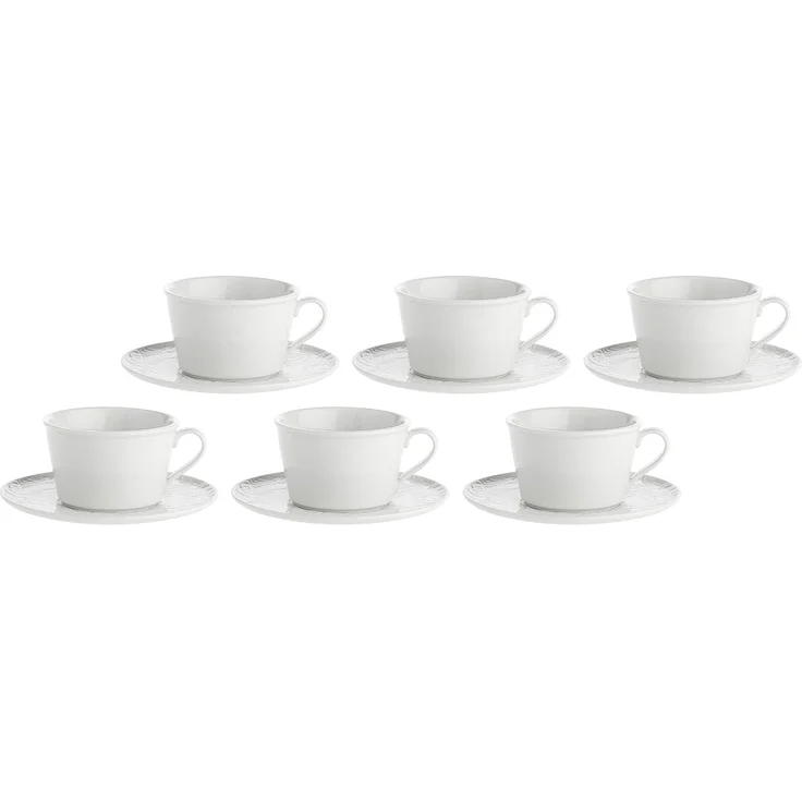 La Porcellana Bianca La Porcellana Bianca Set mit 6 Teetassen mit Untertasse 180 ml P004300016Z – Bild 4