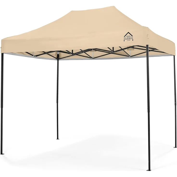 All Seasons Gazebos 3x2 m vollständig wasserdichtes Faltpavillon - Beige