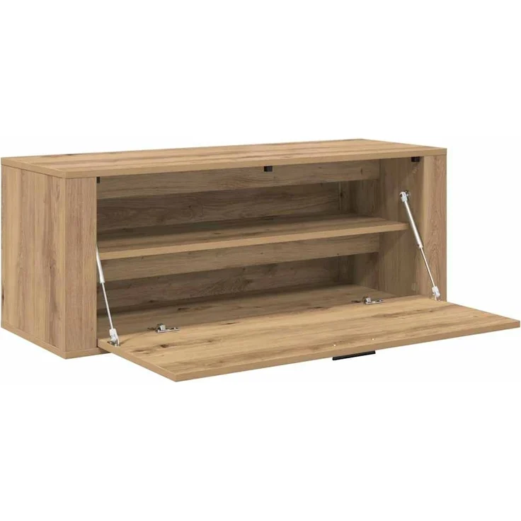 vidaXL Schuhschrank Artisan-Eiche 100 x 35 x 38 cm Holzwerkstoff 881019 – Bild 4