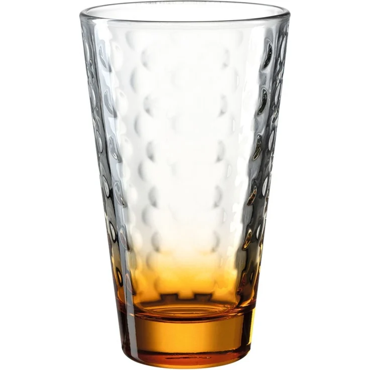 Leonardo OPTIC Trinkglas groß 300 ml Boden Bunt 6er Set – Bild 4