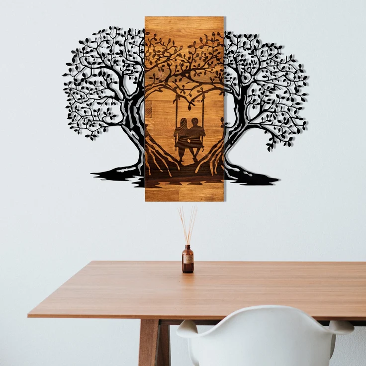 Wallity Wanddekoobjekt 100% METAL (Thickness: 1,2 mm), 76 x 58 cm Z1783 – Bild 3