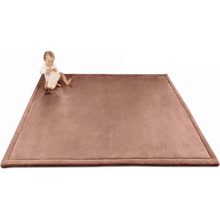 Hakuna Matte Kinderteppich mit Memory-Schaum, dicke & weiche Spielmatte 2,5 cm, Krabbelmatte, Höhe: 25 mm, Extra weich, Roll-_oder_faltbar, Hypoallergen, Schaumstoff – Bild 1