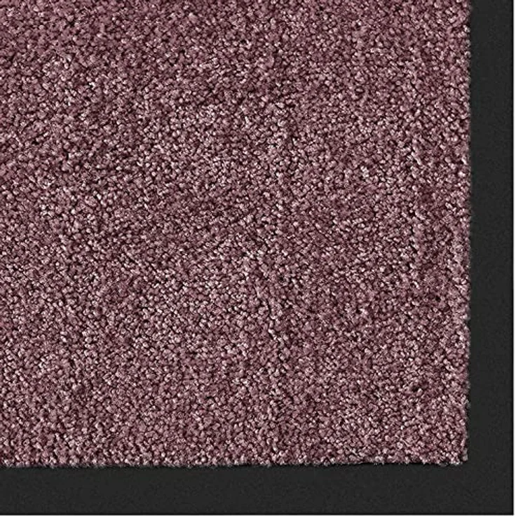 etm Hochwertige Fußmatte | schadstoffgeprüft | bewährte Eingangsmatte in Gewerbe & Haushalt | Schmutzfangmatte mit Top-Reinigungswirkung | Sauberlaufmatte waschbar & rutschfest (120x300 cm, Lila) – Bild 5