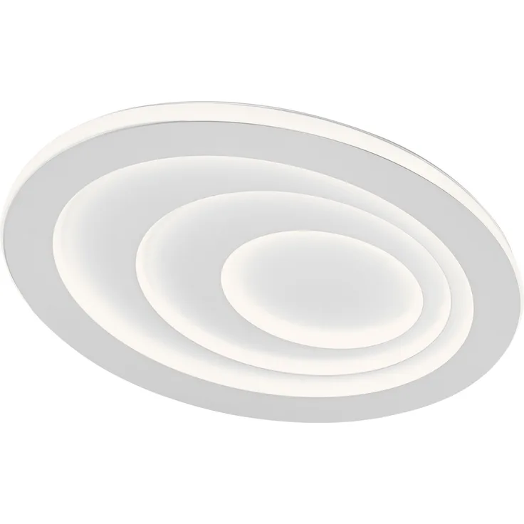 Osram LED Deckenleuchte Orbis Spiral Oval weiß Ø 49 cm 37 W warmweiß