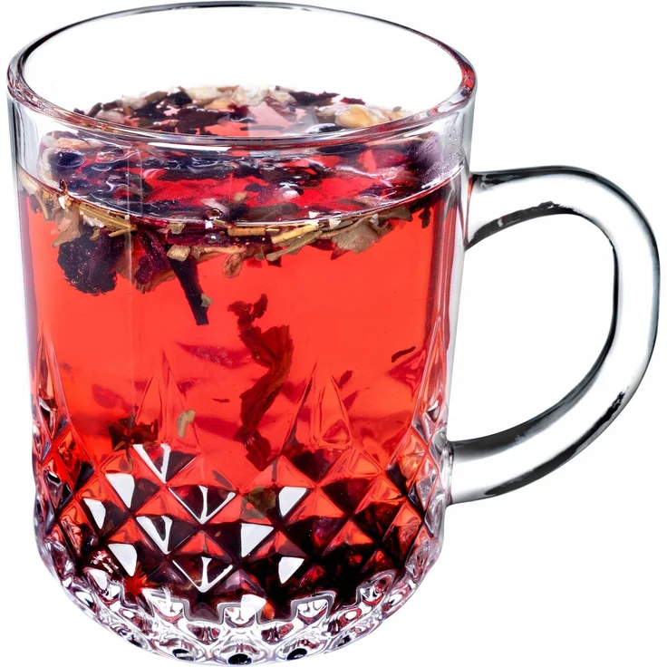 KADAX 6x Tee- und Kaffeegläser, 230 ml, Getränkeglas-Set mit Griff – Bild 9