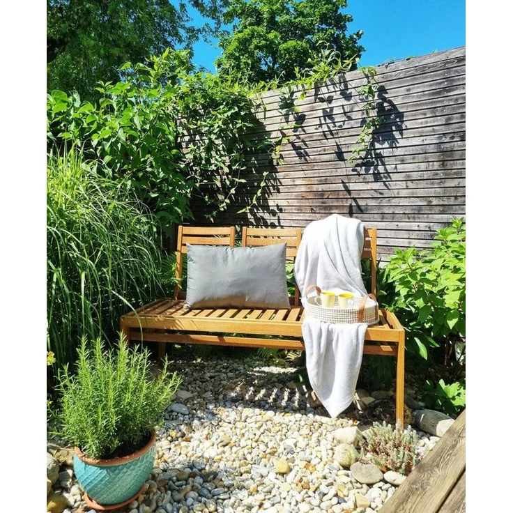 JACK Kissenbezüge 2er Set 40x60cm Outdoor Wasserfest, (2 Stück), 2x Kissenhülle, strapazierfähig, wasserabweisend, Innen & Außen – Bild 2