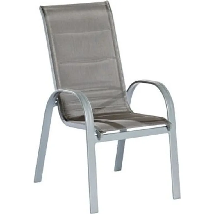 merxx Amalfi di Lusso Stapelsessel, 2er, diamantbraun