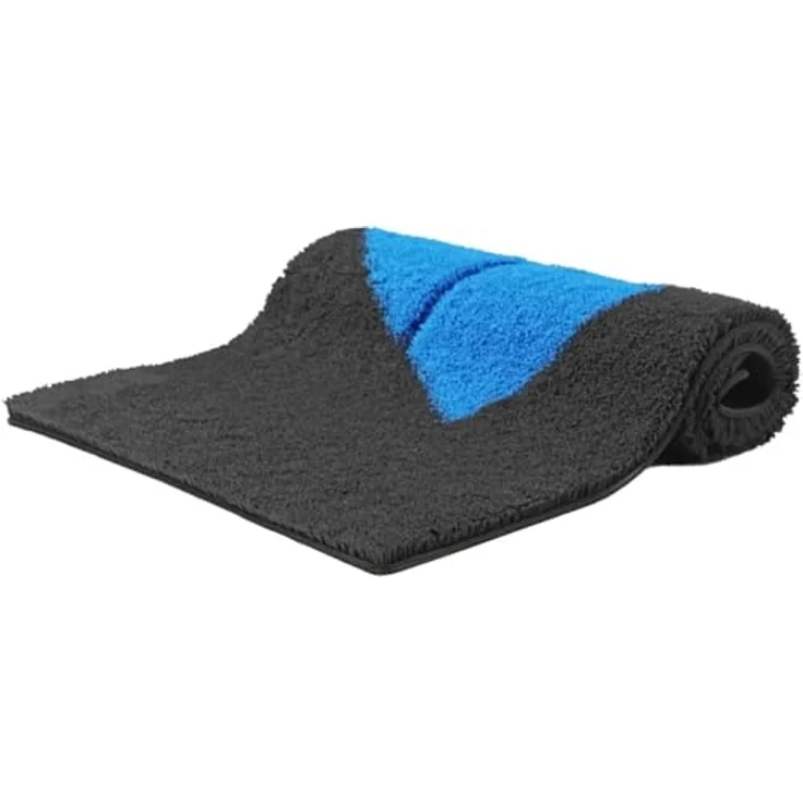 BATEX NIMA Badteppich 70x120 cm blau – Bild 6