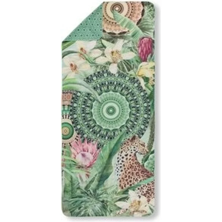 hip Family Strandtuch Liegetuch 100x180 Abhita Dschungel Leopard Mandala 30797 grün – Bild 6