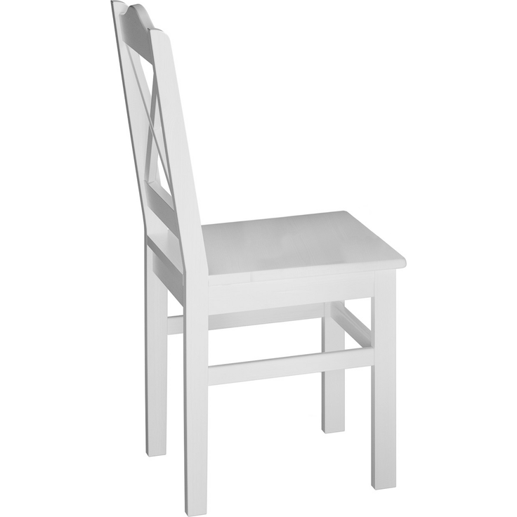 Esszimmergruppe mit Tisch und 2 Stühle Kiefer Massivholz waschweiß 90.70-50 C W-Set 20 – Bild 8