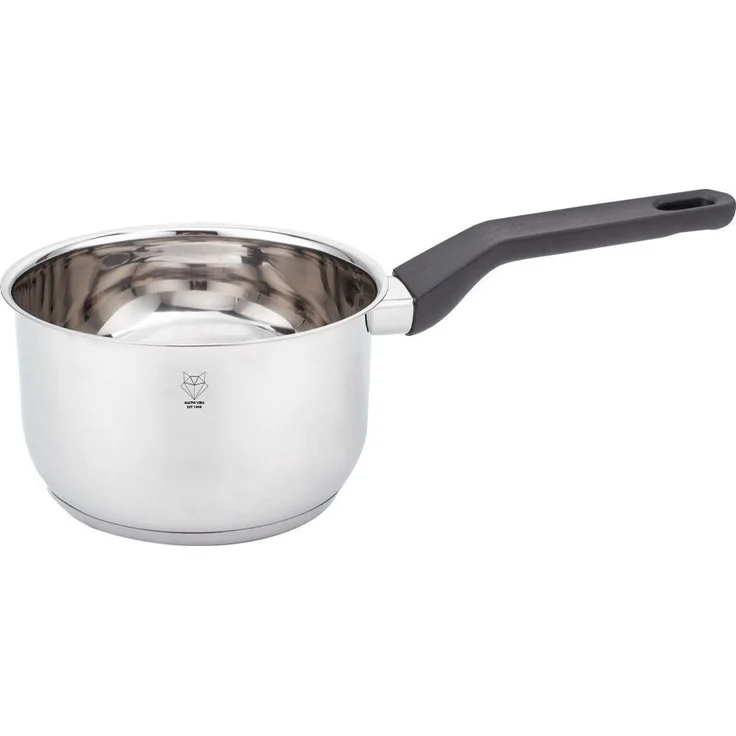 Gustav Voss Topf-Set Kochtopfset Edelstahl Kochtopf Induktionskochtopf, Edelstahl (Topfset, 7-tlg, 1 Stielkochtopf + 3 Kochtöpfe mit Glasdeckel), Induktion spülmaschinengeeignet Literskala – Bild 2