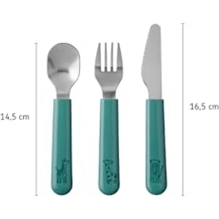 Mepal Little Farm Besteckset Grün – Bild 4