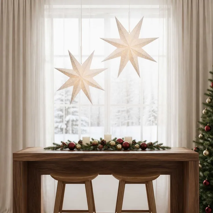vidaXL Weihnachtsbeleuchtung RAAHE 2 stk. 10 LEDs Warmes Weiß 42056657