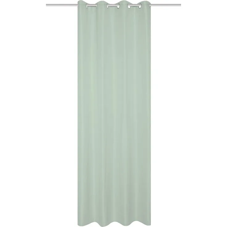 Home Basics Vorhang SOFTY (1 St), Ösen, halbtransparent, Ösenschal SOFTY Uni