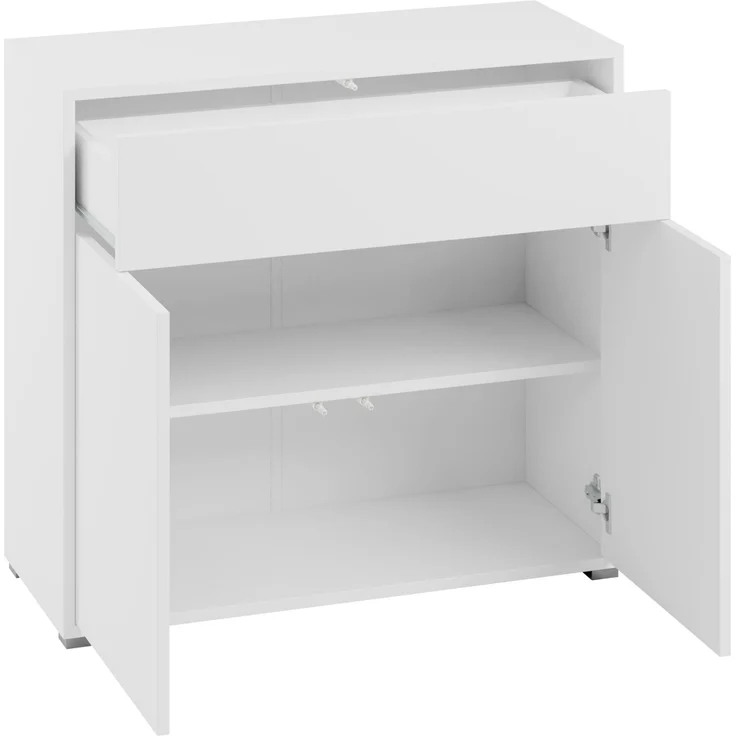 Kommode Gesita 2D1SZ (Farbe: Weiß) – Bild 3