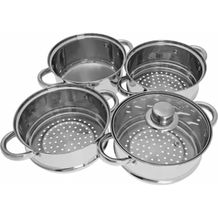 Kinghoff Kinghoff Dampfgartöpfe 2,5l 18cm 5 Stück KH3317 – Bild 5