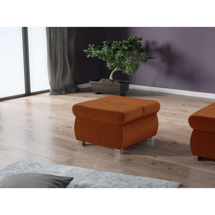 Polsterhocker Orkan Klein (Farbe: Flow 09) – Bild 2