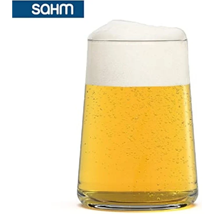 SAHM Weinglas Weingläser ohne Stiel 6er Set - Gläser Set 430 ml - Weißweingläser, 6-tlg, Glas, edles Weißweinglas – Bild 3