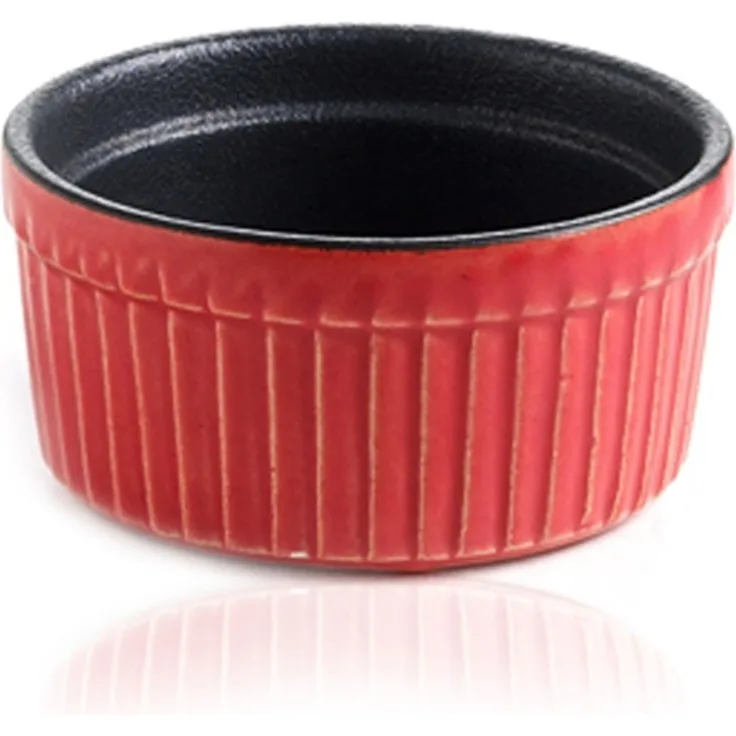 Ofenform MICROSTOVEN 7,5 cm, Keramik antihaftbeschichtet, rot / Maxwell & Williams