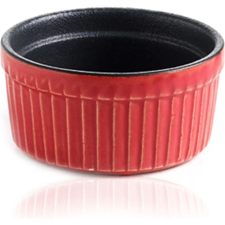 Ofenform MICROSTOVEN 7,5 cm, Keramik antihaftbeschichtet, rot / Maxwell & Williams – Bild 1