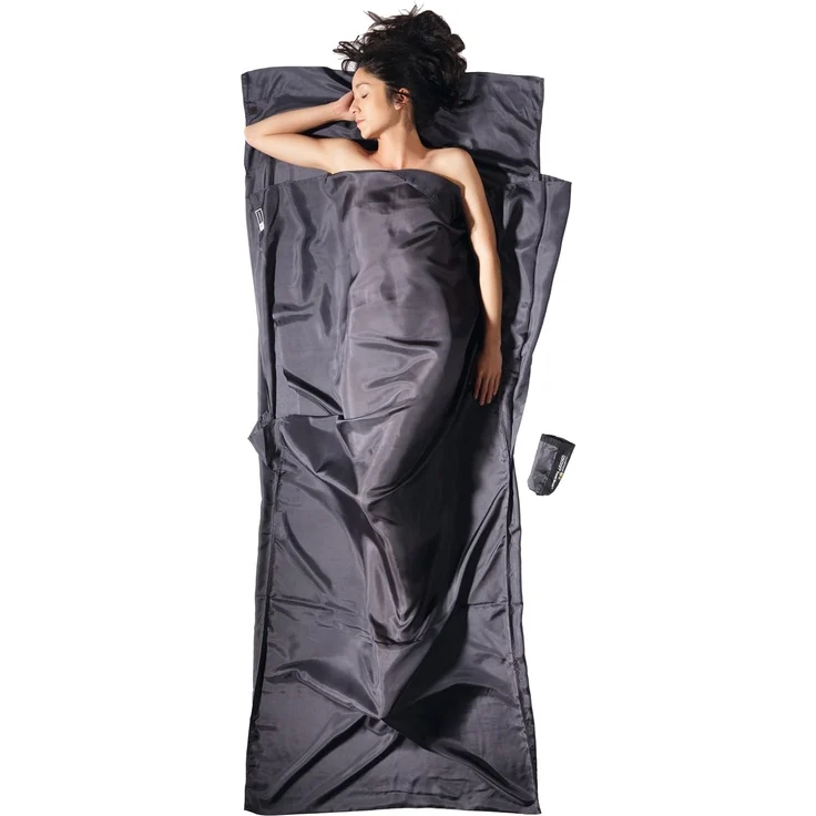 Cocoon Hüttenschlafsack COCOON TravelSheet Insect Shield Seide rhino – Bild 6