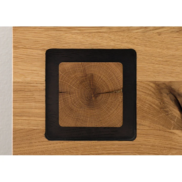 Schlüsselschrank Wildeiche 32x12x29 natur lackiert / geölt KITZBÜHEL #135 – Bild 3