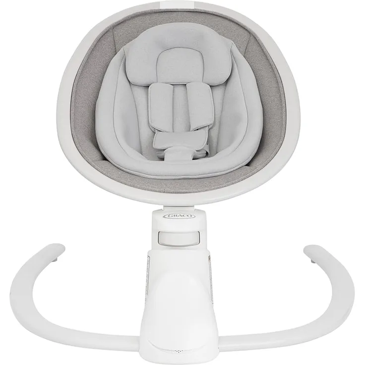 Graco Sway ’n Grow™ elektrische Babyschaukel und Sesssel, 3in1, ab Geburt bis ca. 4 Jahre (18 kg), sanft und leise, 3-fach verstellbarer Sitz, Heather