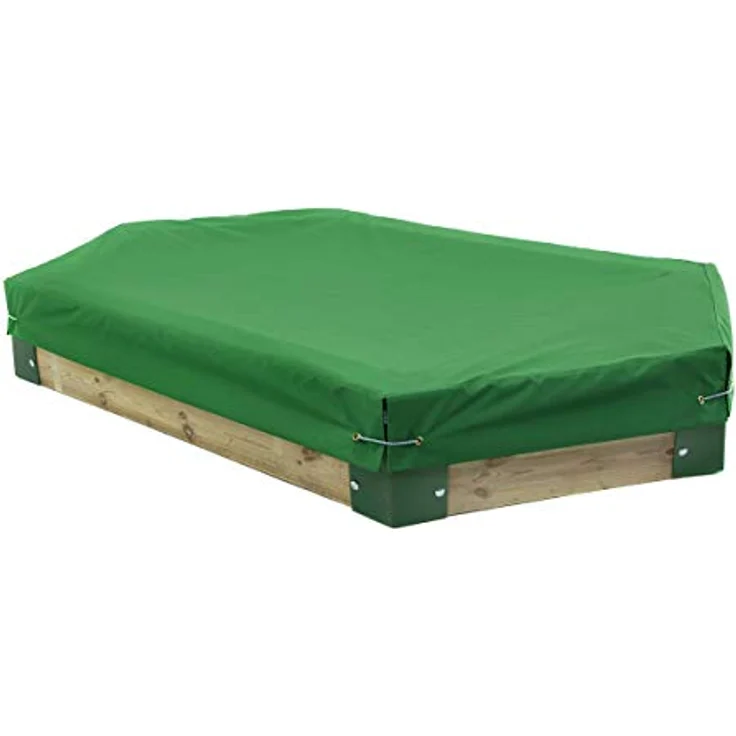 Hörby Bruck Abdeckplane für Sandkasten (Länge 210 cm, mit Ösen, schützt vor Schmutz, Regen usw.) 4093 – Bild 2