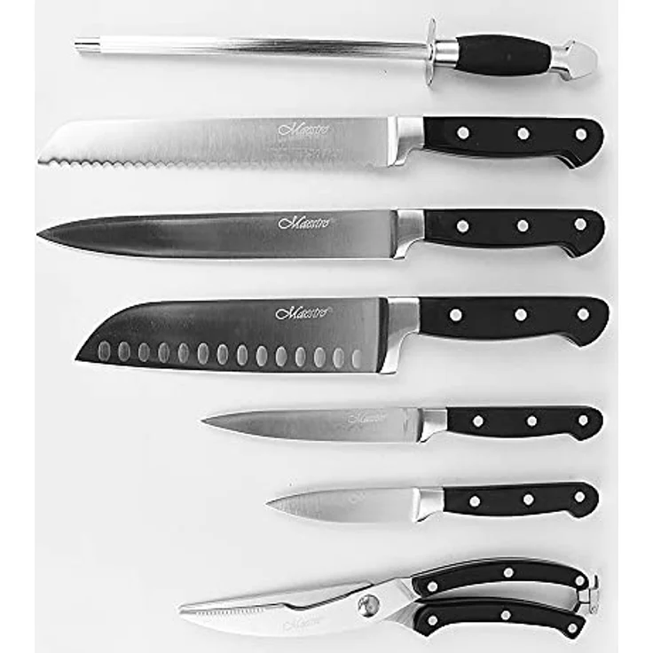 Maestro Maestro 8-teiliges Messerset im Block MR1423 – Bild 5