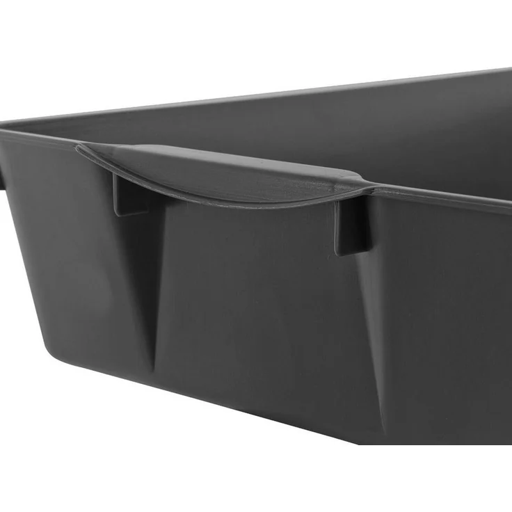 Gärtnerbox Wanne Kunststoff grau Pflanzwanne Kotwanne Kunststoffwanne Pflanzschale Ölwanne – Bild 2