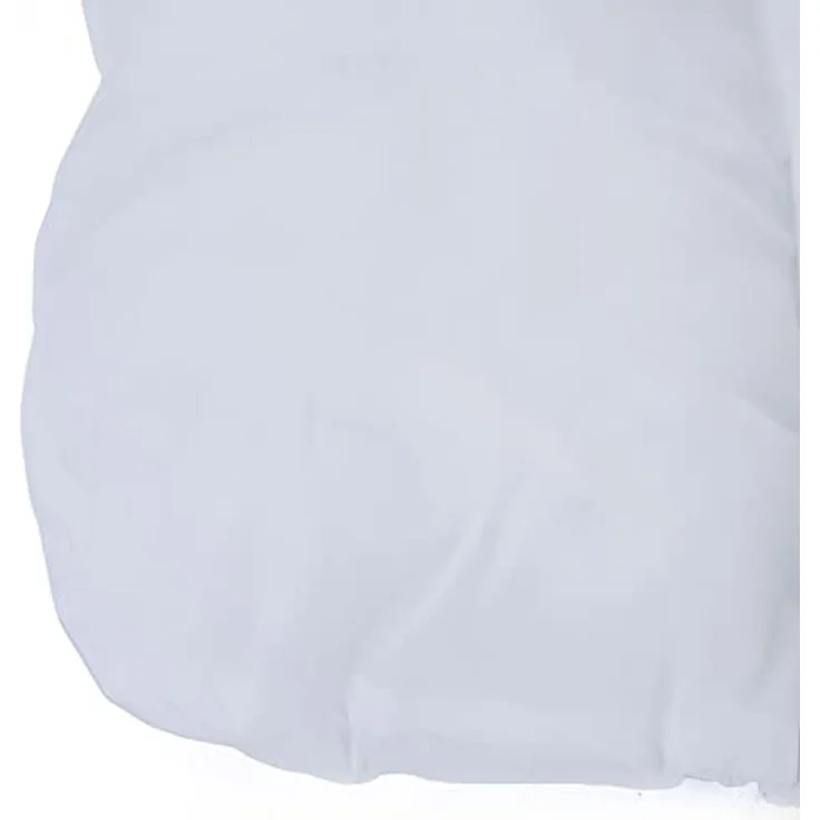 Kissen für Hängesessel Korb inkl. Rückenteil 2-teiliges Set Style Weiss – Bild 6