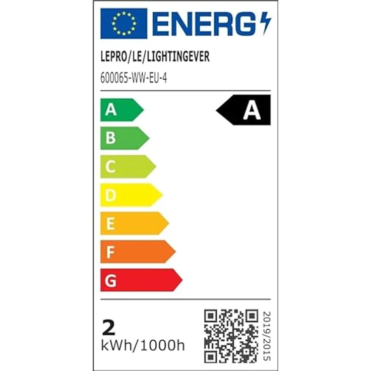Lepro Energieklasse A E27 LED Warmweiss, 2.2W 470 Lumen Glühbirne E27, Nicht Dimmbar, G45 Led Birne, 2700 Kelvin Warmweiß, 300° Abstrahlwinkel Energiesparlampe, ersetzt 40W Leuchtmittel, 4 Stück – Bild 12