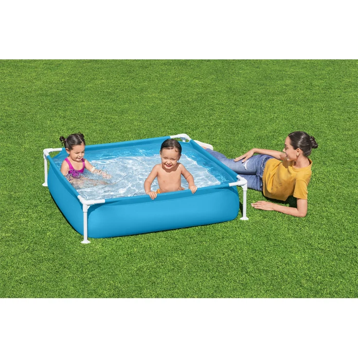My First Frame Pool 122 x 122 x 30,5 cm, blau , eckig – Bild 5