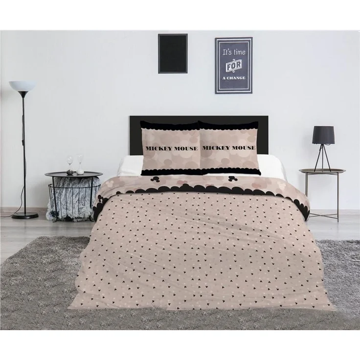 Aymax sprl Bettwäsche Disney Mickey 240x220 cm + 2 Kissenbezüge 65x65 cm Polycoton – Bild 2