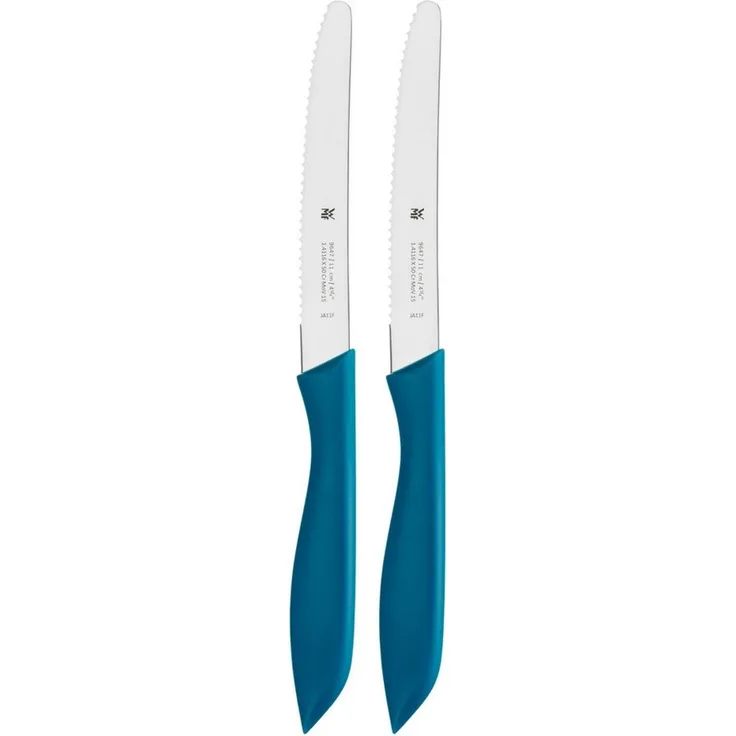 Vespermesser 2-teilig blau WMF Messer, Spülmaschinengeeignet