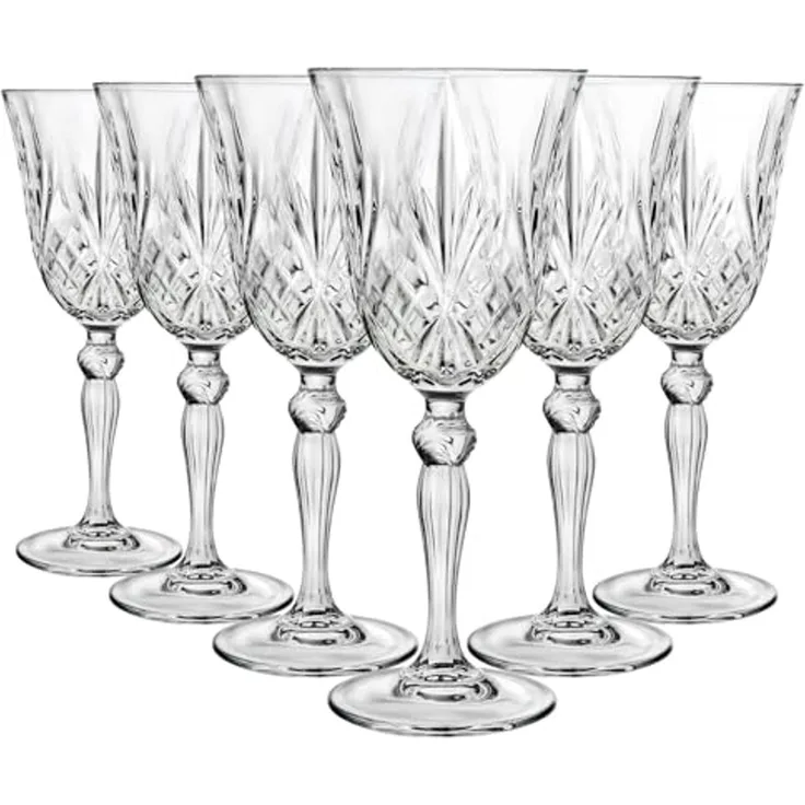 RCR Weinglas RCR Melodia Goblet 3 Weißwein 6er Set, Glas