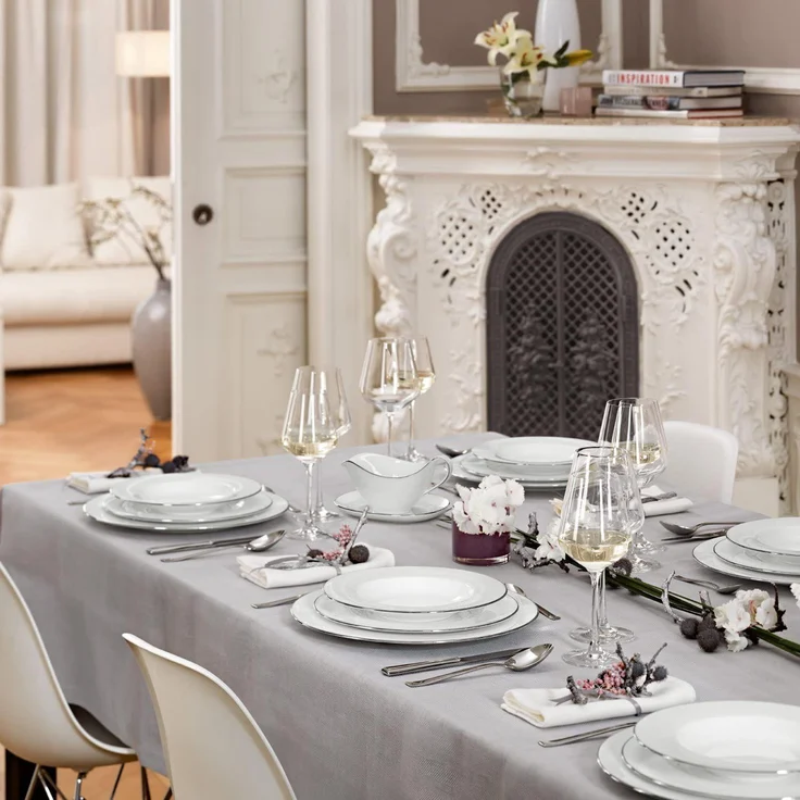 Villeroy & Boch 'Victor' Tafelbesteck 30-teilig, Edelstahl silber – Bild 3