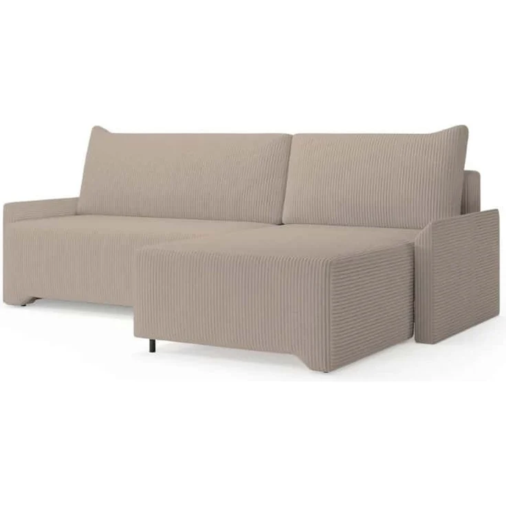 Ecksofa Loco Cord mit Schlaffunktion und Bettkasten | Jan-Art – Bild 3
