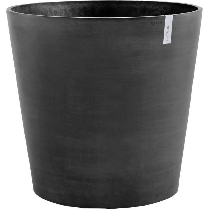 ECOPOTS Blumentopf AMSTERDAM WHEELS Dark Grey, BxTxH: 60x60x56 cm – Bild 2