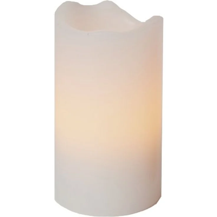 LED Kerzen -Advent mit Timer, Fernbedienung, 10cm, weiß, 4er-Set – Bild 1