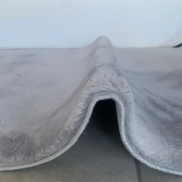 Mijolnir '1627 - 50 X 75' Badematte, Grau, 50 x 75 cm – Bild 3