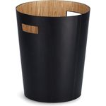 Papierkorb für Büro, schwarz