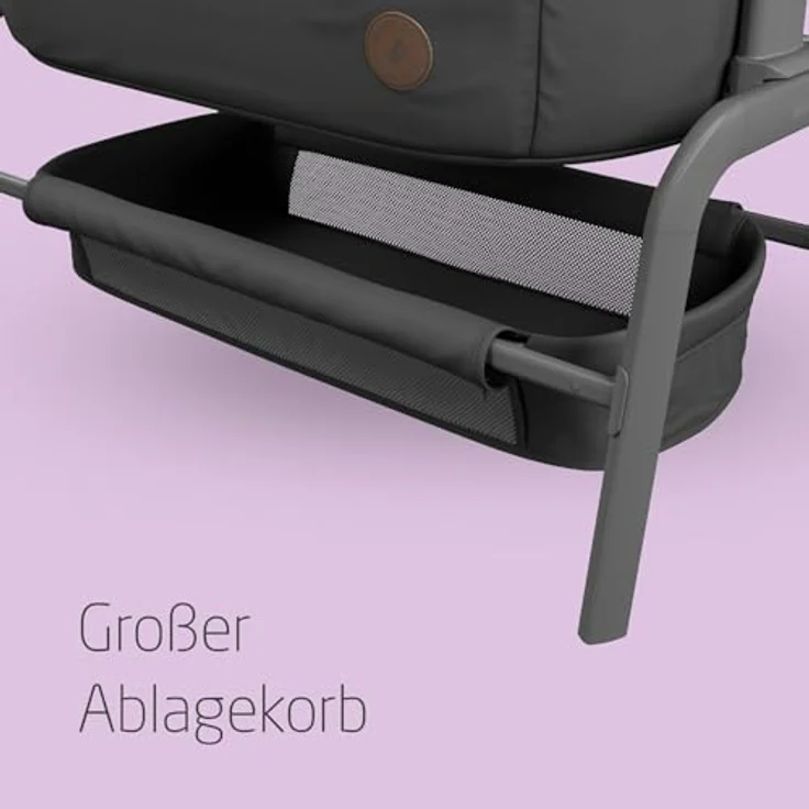 Maxi-Cosi Babybett/Beistellbett Iora, Essential Graphite – Bild 7