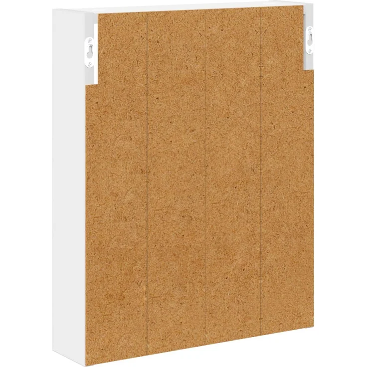vidaXL Badezimmer-Wandschrank Weiß 40 x 10 x 50 cm Holzwerkstoff 889343 – Bild 6