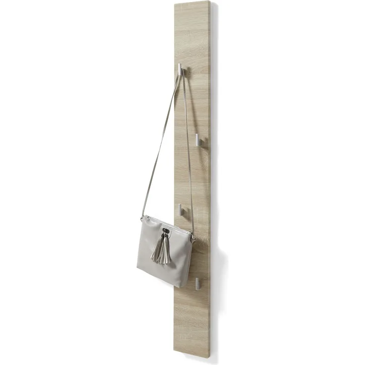 Garderobenleiste >Colan New< in Eiche Sonoma - 14x115x2cm (BxHxT)