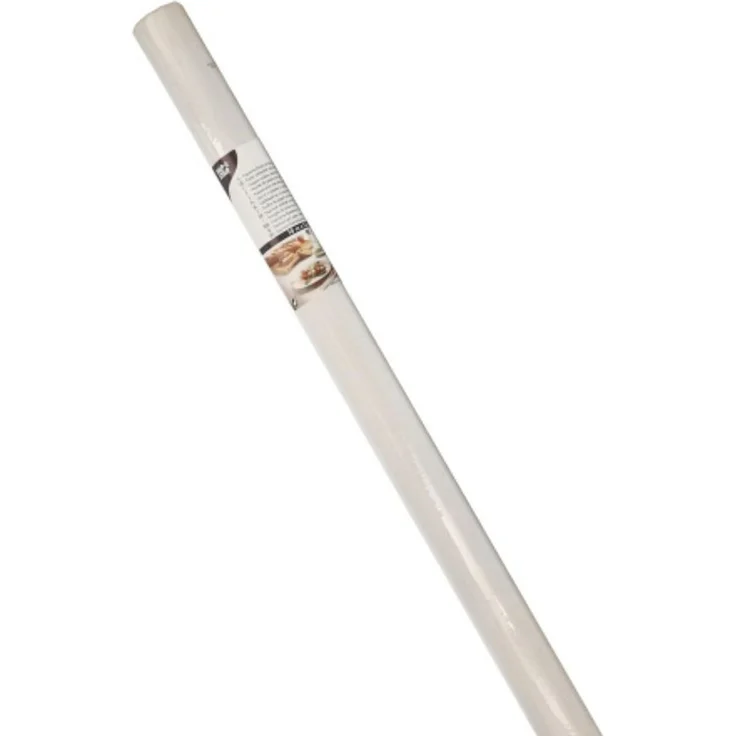 Papiertischtuch mit Damastprägung 10 m x 1,2 m weiss – Bild 2