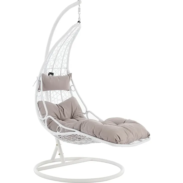 Vente-unique - LUVA Leisure furniture for garden Harz Weiß - B 105 cm x H 197 cm x L 105 cm – Bild 2